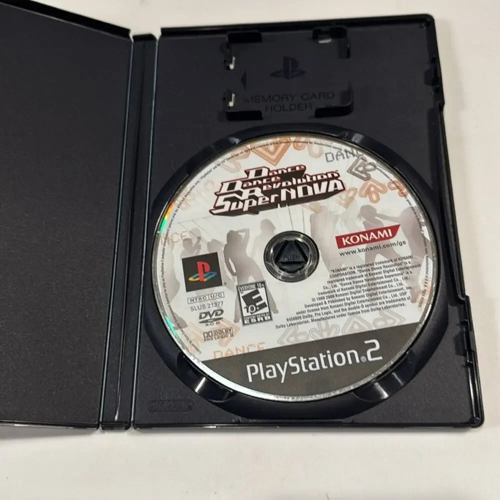 Dance Dance Revolution Super Nova Used Game & Sealed Music CD PlayStation 2 PS2 - Picture 4 of 6
